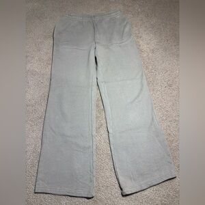 Reformation Tan Straight Leg Sweats Womens Size XS 100% cotton!